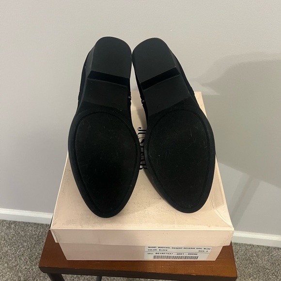 JustFab Desert Reverie Black Bootie 9 Wide - Picture 3 of 4
